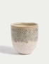 Marks & Spencer "Medium Glazed Textured Ceramic Planter"